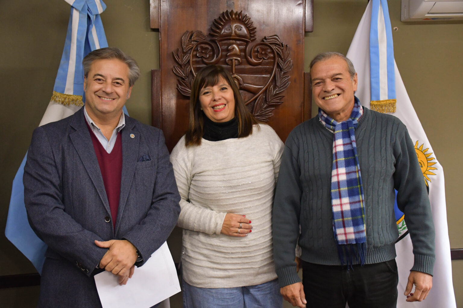 Reunión con las nuevas autoridades del Colegio de Martilleros de Jujuy ...